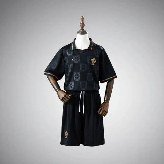 2026 Portugal "Black Panther" Kids Size Kit